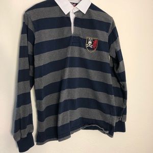 Psycho Bunny Men’s Rugby Shirt size small